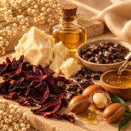 Natural ingredients used in LIAPS Beauty hair care formulas